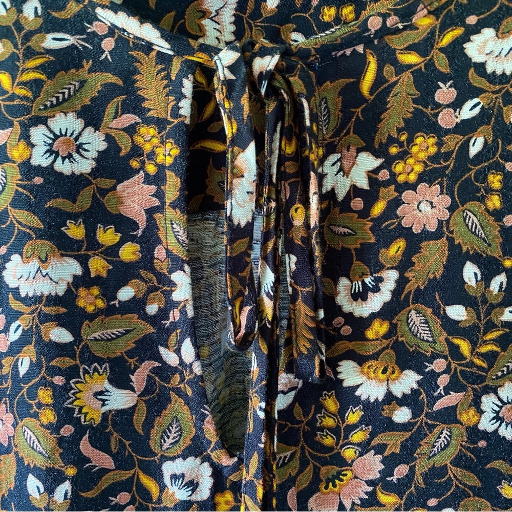 Knox Rose Women's‎ Floral Long-Sleeved Blouse Size L - Picture 3 of 6